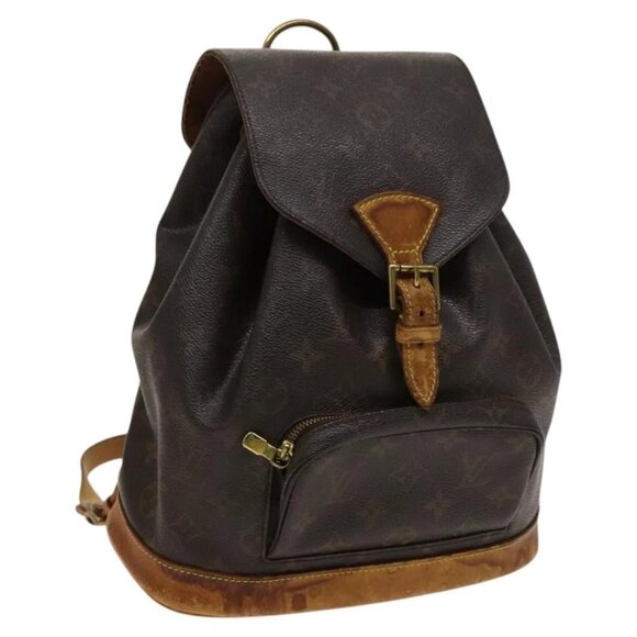 LOUIS VUITTON Monogram Montsouris MM Backpack M51136 LV Auth bs24247 - Picture 1 of 16